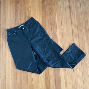 Genuine Leather Tommy Hilfiger Pants